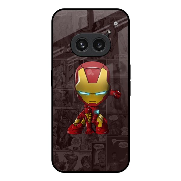 Angry Baby Super Hero Glass Case for Nothing Phone 2a 5G For Discount