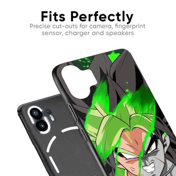 Anime Green Splash Glass Case for Nothing Phone 2a Plus Sale