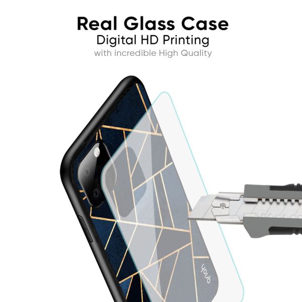 Abstract Tiles Glass Case for Oppo Reno8T 5G For Sale