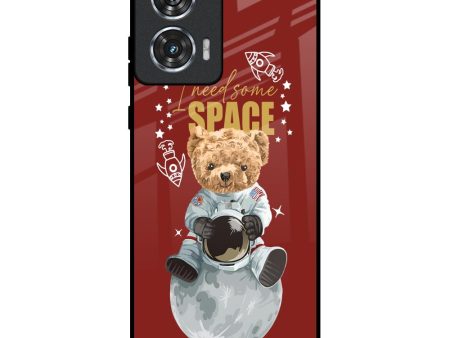 Astronaut Bear Glass Case for Motorola Edge 50 Fusion 5G Hot on Sale