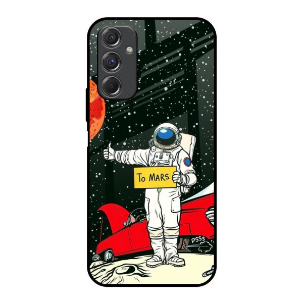 Astronaut on Mars Glass Case for Samsung Galaxy F34 5G For Discount