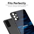 Blue Rough Abstract Glass Case for Samsung Galaxy F34 5G Discount