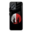 Anime Red Moon Glass Case for Redmi K50i 5G on Sale