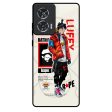 Bape Luffy Glass Case for Motorola Edge 50 Fusion 5G Online now