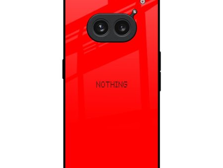 Blood Red Glass Case for Nothing Phone 2a 5G For Sale