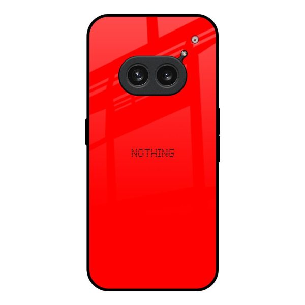 Blood Red Glass Case for Nothing Phone 2a 5G For Sale