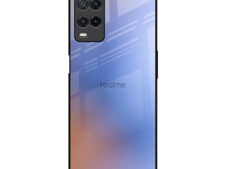 Blue Aura Glass Case for Realme 8 Cheap