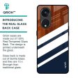 Bold Stripes Glass Case for Oppo Reno8T 5G Fashion