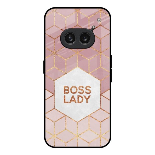 Boss Lady Glass Case for Nothing Phone 2a 5G For Cheap