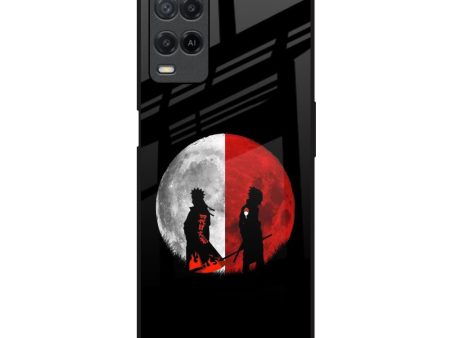 Anime Red Moon Glass Case for Realme 8 Online Hot Sale