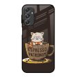 Tea With Kitty Glass Case For Samsung Galaxy M34 5G on Sale