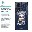 Struggling Panda Glass Case for Oppo Reno8T 5G Online Hot Sale