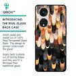 Bronze Abstract Glass Case for Oppo Reno8T 5G Discount