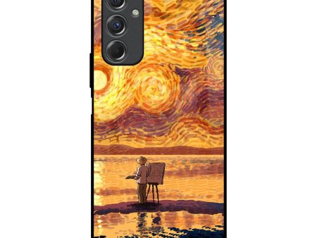 Sunset Vincent Glass Case for Samsung Galaxy F34 5G on Sale