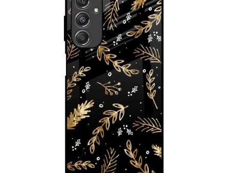 Autumn Leaves Glass Case for Samsung Galaxy M34 5G For Cheap