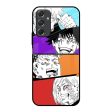 Anime Sketch Glass Case for Samsung Galaxy F34 5G Fashion