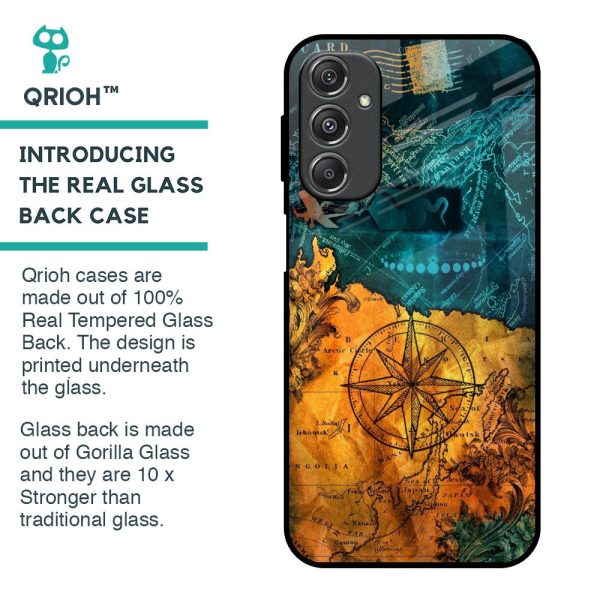 Architecture Map Glass Case for Samsung Galaxy M34 5G Online Sale