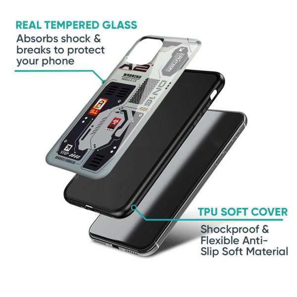 Techno Vibes Glass Case for Motorola Edge 50 Fusion 5G Hot on Sale