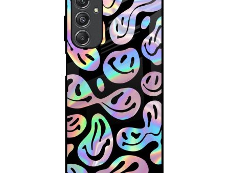 Acid Smile Glass Case for Samsung Galaxy M34 5G Supply