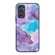 Alcohol ink Marble Glass Case for Samsung Galaxy F34 5G Online now