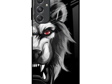 Wild Lion Glass Case for Samsung Galaxy M34 5G Cheap