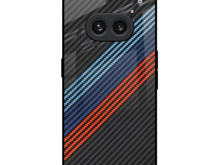 Carbon Inspired Glass Case for Nothing Phone 2a Plus Fashion