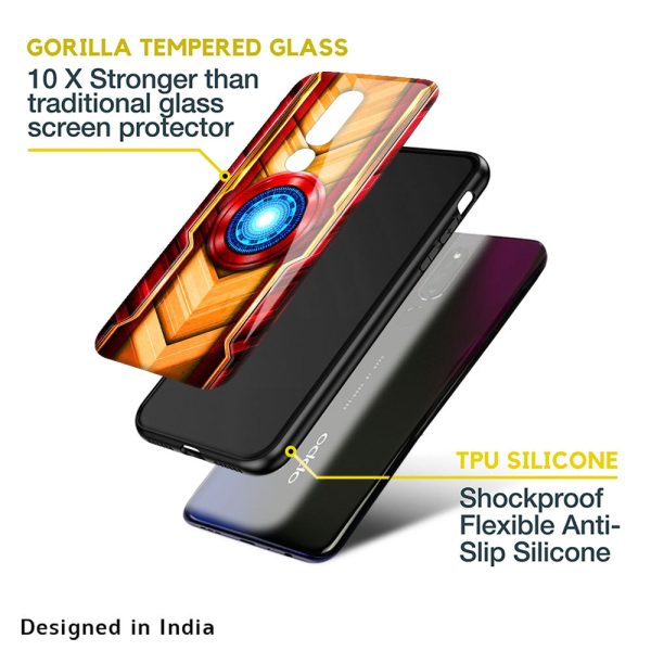 Arc Reactor Glass Case for Oppo F19 Pro For Sale