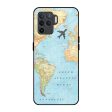 Travel Map Glass Case for Oppo F19 Pro Online Hot Sale