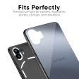 Space Grey Gradient Glass Case for Nothing Phone 2a 5G Fashion