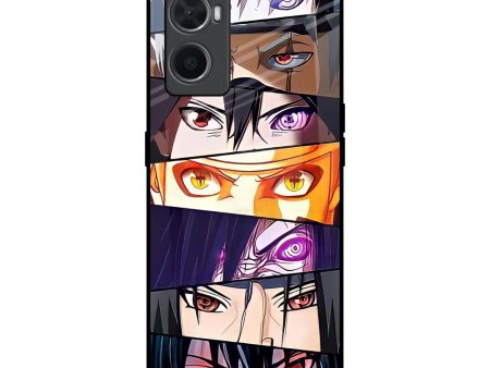 Anime Eyes Glass Case for Oppo A96 Online Hot Sale