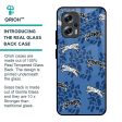 Blue Cheetah Glass Case for Redmi K50i 5G Hot on Sale