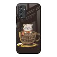 Tea With Kitty Glass Case For Samsung Galaxy F34 5G Online now