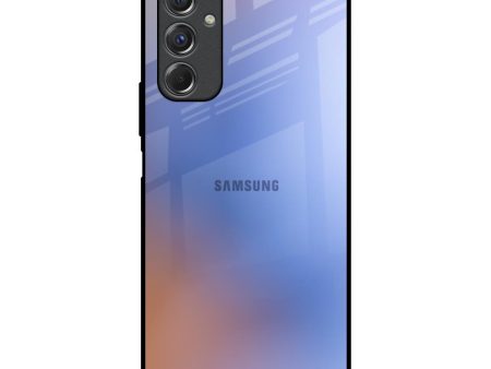 Blue Aura Glass Case for Samsung Galaxy F34 5G For Sale