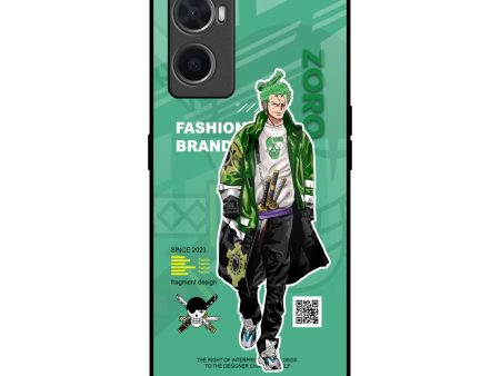 Zoro Bape Glass Case for Oppo A96 Fashion