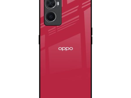 Solo Maroon Glass case for Oppo A96 Sale