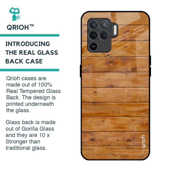 Timberwood Glass Case for Oppo F19 Pro Sale