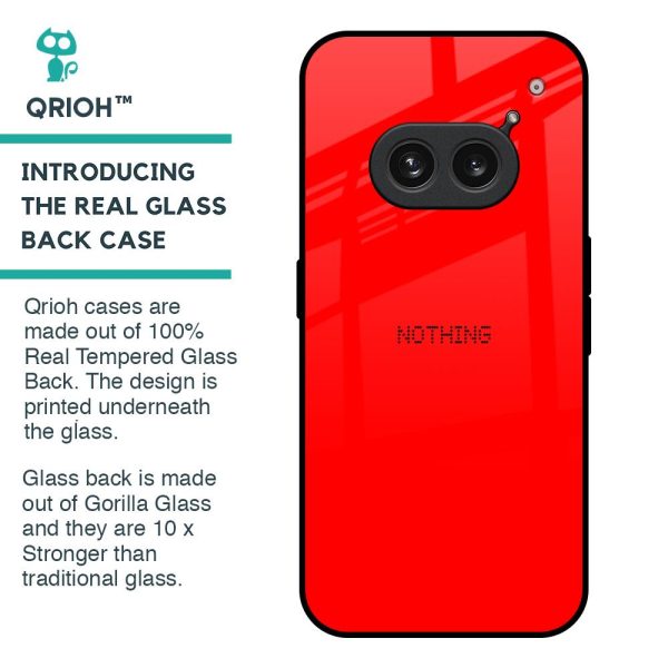 Blood Red Glass Case for Nothing Phone 2a Plus Hot on Sale