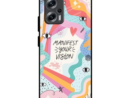 Vision Manifest Glass Case for Redmi K50i 5G For Cheap