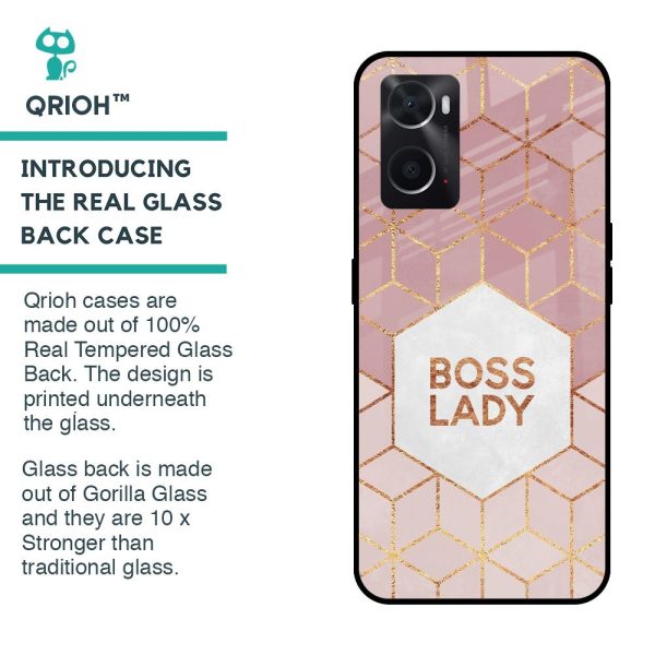 Boss Lady Glass Case for Oppo A36 Online