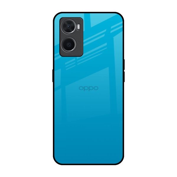 Blue Aqua Glass Case for Oppo A36 Online Sale