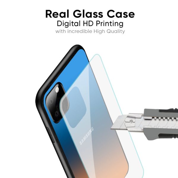 Sunset Of Ocean Glass Case for Samsung Galaxy F34 5G For Sale