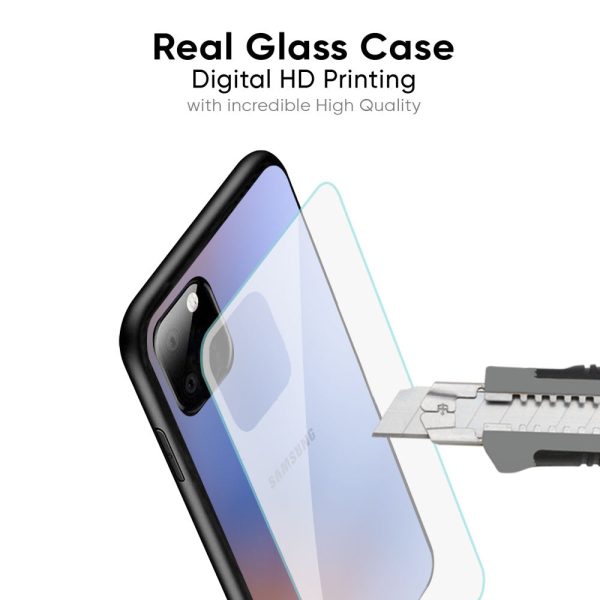 Blue Aura Glass Case for Samsung Galaxy M34 5G Discount