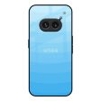 Wavy Blue Pattern Glass Case for Nothing Phone 2a Plus Supply