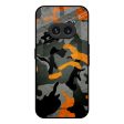 Camouflage Orange Glass Case For Nothing Phone 2a 5G Hot on Sale