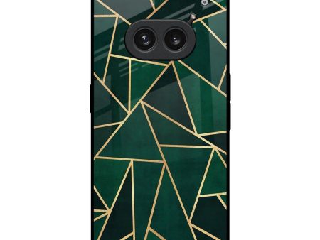 Abstract Green Glass Case For Nothing Phone 2a 5G Sale