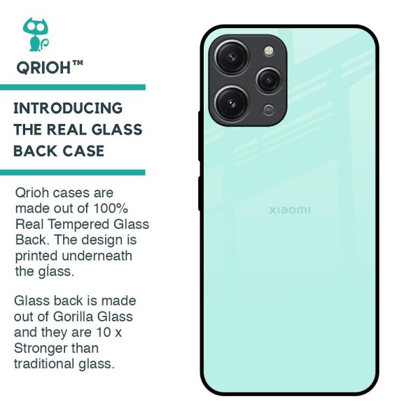 Teal Glass Case for Redmi 12 Online