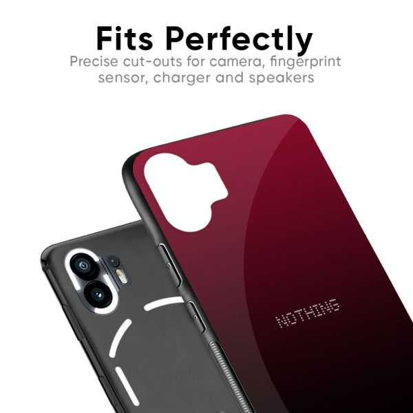 Wine Red Glass Case For Nothing Phone 2a Plus Online