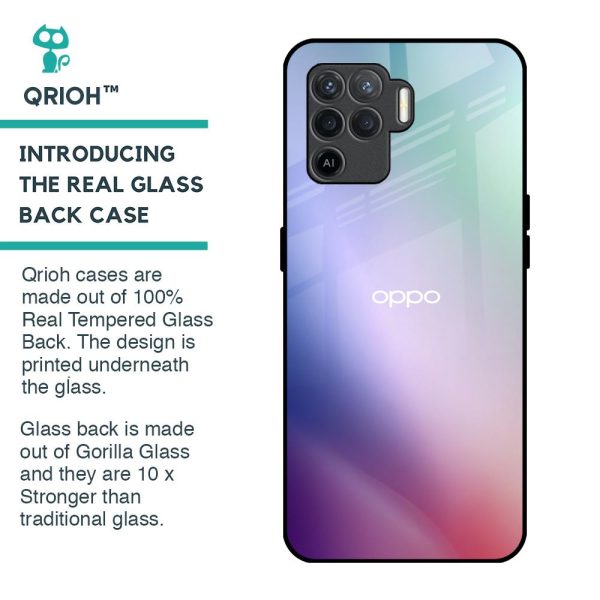 Abstract Holographic Glass Case for Oppo F19 Pro Cheap