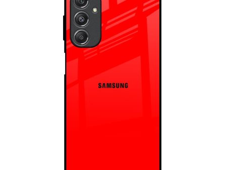 Blood Red Glass Case for Samsung Galaxy M34 5G Online Sale