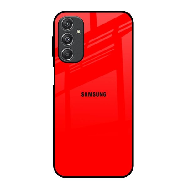 Blood Red Glass Case for Samsung Galaxy M34 5G Online Sale